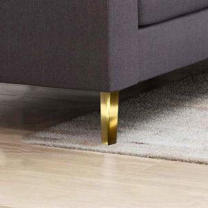 Brass Straight Furniture Legs