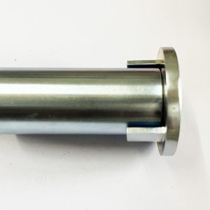 Steel Open Inside Mount Flange with Backplate